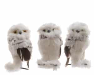 Owl Polyester Plush Feathers