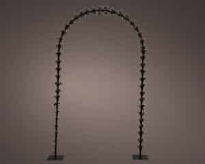 Decorative Arch With Warm White LED Twinkle Lights