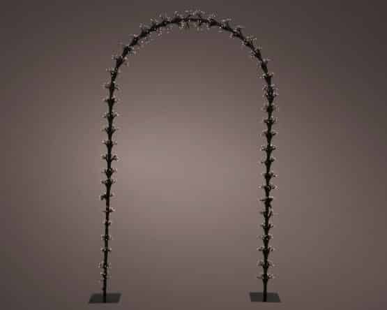 Christmas Decorative Arch With Warm LED White Twinkle Lights - Christmasland