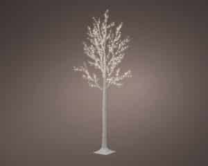 7ft Warm White Micro LED Birch Tree for Outdoors