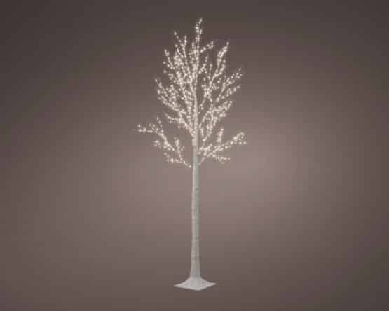 220cm Micro LED Outdoor Birch Tree - Outdoor Christmas Decor For Sale