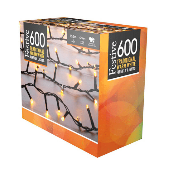 600 FireFly Lights - Festive Christmas lights - Christmasland Ireland