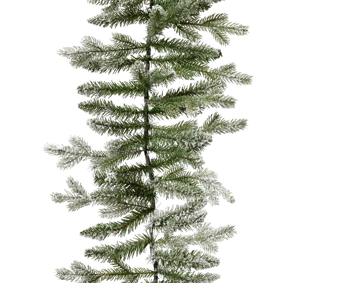 9ft Allison Snowy Garland Garlands and Wreaths Christmasland.ie