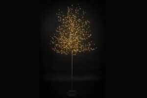 6ft LED Christmas Tree Fausto Black