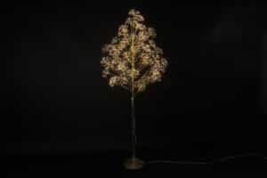 6ft Artificial LED Christmas Tree Dorion Gold