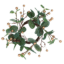 Eucalyptus And Gold Berry Large Candle Ring - Christmasland