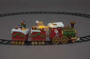 Timstor LED Moving Train Set - Multicolour - Battery Operated