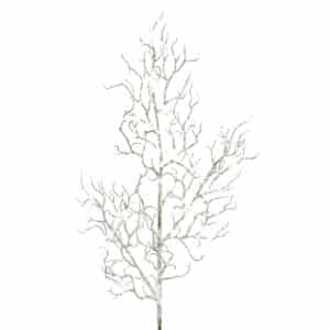 68cm Snowy Twig Spray