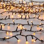 200 Warm White Flickering LED Lights - Christmas Lights - Christmasland