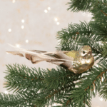 Metallic Bird with Clip 21cm - Christmas Decor for Sale - Christmasland