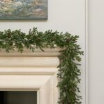 6-Foot Fine Pine With Cones Garland - Christmas Decor and Garlands for Sale