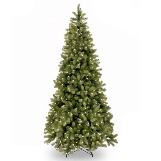 12ft Bayberry Spruce Feel Real Pre-Lit Slim Hinged Christmas Tree - Artificial Christmas Trees for Sale