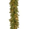 9ft Bayberry Pre-Lit Spruce Garland with 70 Warm White LED Lights - Christmas Garlands for Sale