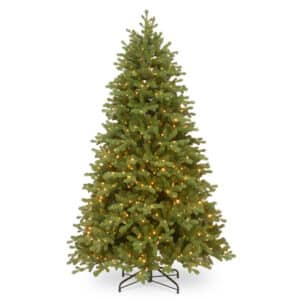 10ft Bosworth Spruce Pre-Lit Hinged Tree with 850 LED Lights