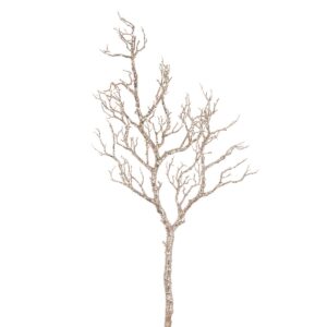 Champagne Glitter Twig Branch - 2 Sizes