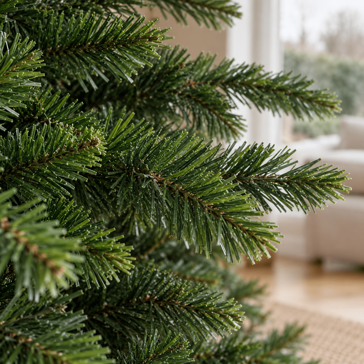 7ft Grandis Fir Unlit Artificial Christmas Tree - 2326 Tips - Image 3