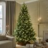 9ft St. Moritz Fir Pre-Lit Xmas Tree