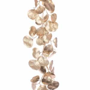 5ft Metallic Eucalyptus Garland Green and Gold