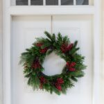 Glinton Luxury Green Wreath with Cones and Berries Christmas Wreaths for Sale Ireland
