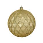Antique gold shatterproof Baubles - Christmas Decorations For Sale at Christmasland.ie in Dublin, Ireland
