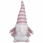 Standing Gnome Pink and White 44cm