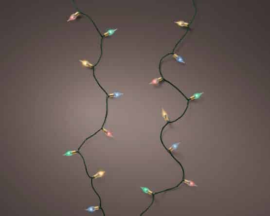 240 LED Vintage Multi-colour Twinkling Lights - Christmas Lights - shop now at Christmasland.ie or visit us at 2 goatstowm, Dublin, Ireland