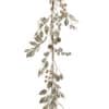 130cm Champagne leaves decorative garland with metallic colour berry and pe pine cones and glitter finish Christmas Garlands for Sale