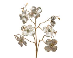 Dogwood flower Christmas Stem
