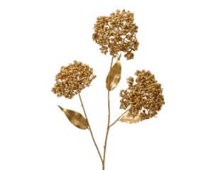 86cm Allium Gold Christmas Spray