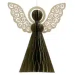 15cm Paper angel magnet closure, sustainable product, environment friendly for sale in Christmasland.ie. Visit us Christmasland showroom at 2 goatstown, Dublinl Ireland.