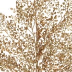 68cm Melrose gold Christmas spray with gold stem for sale in Christmasland.ie. Visit us Christmasland showroom at 2 goatstown, Dublinl Ireland.