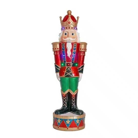 APAC King Nutcracker with lights Figurine 93cm For Sale Dublin Ireland at Christmasland.ie
