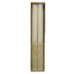 25cm Candle Wax - smooth With Metallic lacquer Finish with glitter for sale at Christmasland