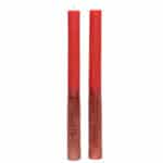 25cm real red Candle Wax - smooth With Metallic lacquer Finish with glitter for sale at Christmasland
