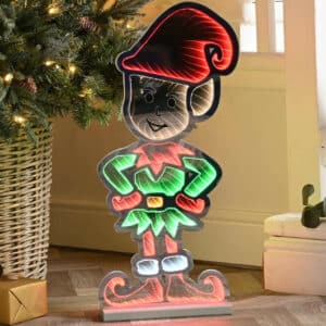 Infinity Light Standing ELF 60cm on wooden base