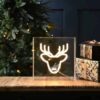 23cm warm white Neon Flex reindeer sign-for sale -at-christmasland-dublin-ireland irish small business