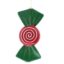 27cm round sweet toffee with plastic-swirl-candy and ribbon- Christmas Decorations For Sale Dublin