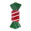 27cm rectangular sweet toffee with plastic-stripe-candy and ribbon- Christmas Decorations For Sale Dublin