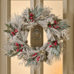 26 inch Jack Frost Pre-Lit Wreath with 50 warm white LED lights, battery operated for sale at Christmasland.ie in Dublin 14, Ireland. Shop the bestseller wreaths in Ireland
