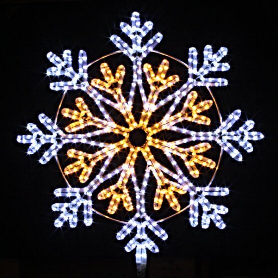Shop Outdoor Snowflake Christmas Motif Lights in Ireland from Christmasland.ie