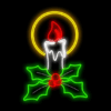 Browse and shop for Wall mounted or hanging coloured outdoor christmas light motifs from Christmasland, Dublin, Irealnd. Front angle picture