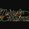 Merry Christmas motif light for sale from Christmasland.ie in Ireland