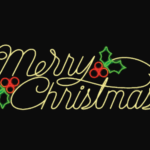 Merry Christmas motif light for sale from Christmasland.ie in Ireland