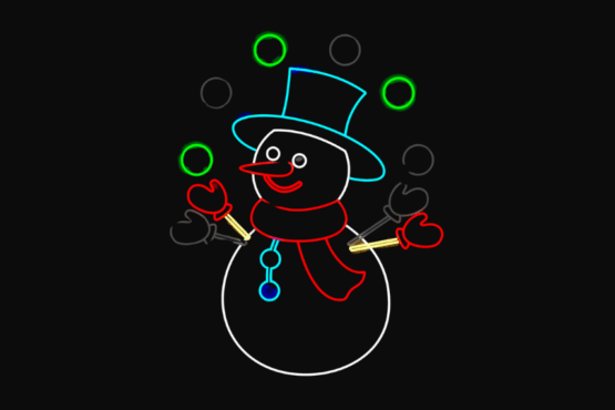 Snowman Xmas motif lights on sale in Ireland from Christmasland.ie - Ireland's favourite destination for Christmas shopping in Dublin. Fast delivery across Ireland