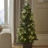 Best Pre-lit Small 4.5ft Brazil pine artificial Christmas Tree for sale from CHristmasland Ireland. Fast delivery