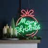 Merry Christmas Neon Rope lights for Christmas window decoration. Buy from Christmasland in DUblin Ireland. Best Window light decoration for sale.