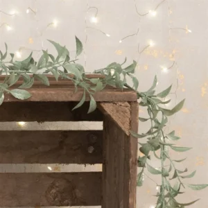 Sparkle Mini Leaf Garland 180