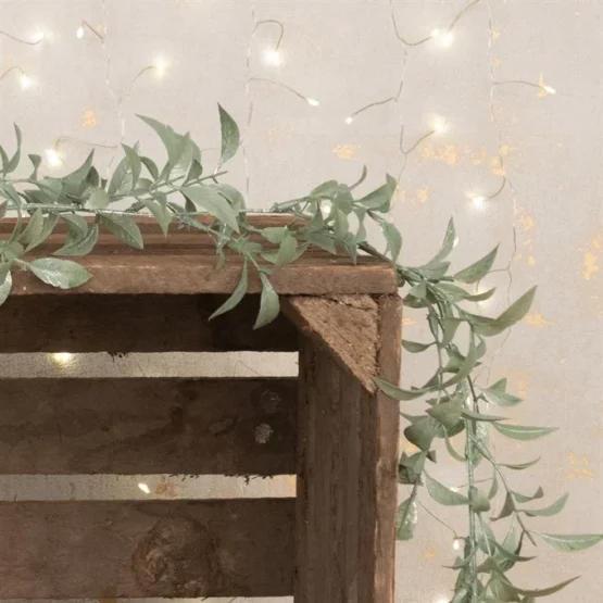 Sparkle Mini Leaf Garland 180 - Christmas Garlands for Sale now at Christmasland.