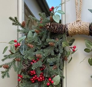 Oakham Jute Wreath 56cm