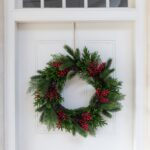 Glinton Wreath with Berries and Pine Cones for sale at Christmasland.ie in Ireland best Christmas shop.